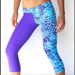 Mahiku Beautiful Color Capri, Yoga, Quick Dry! Higher Quality than Lululemon!